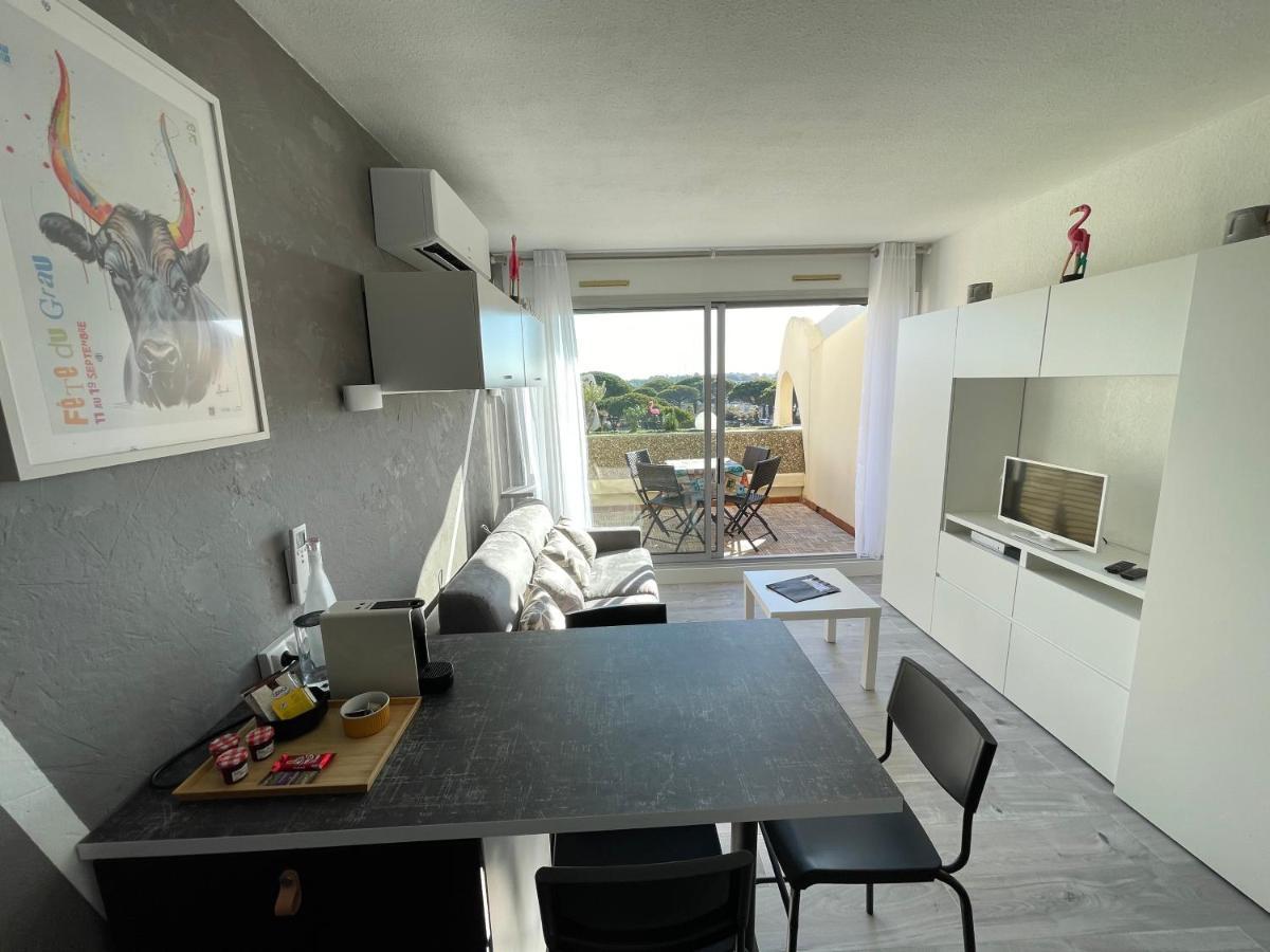 Superbe Studio, Terrasse, Piscine, Parking Ле-Гро-дю-Руа Екстер'єр фото